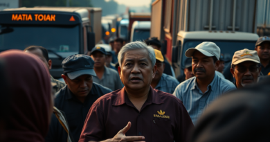 Gelombang Protes Sopir Truk Tolak ODOL Meluas: Magelang Dikepung, Temanggung Macet, Jawa Tengah Bergolak