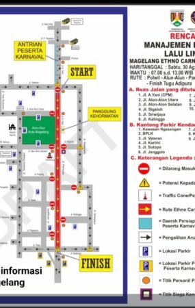 Rencana Rekayasa Lalu Lintas Magelang Ethno Carnival 2025