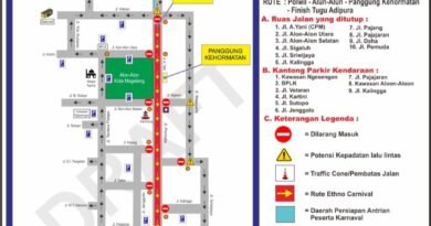 Rencana Rekayasa Lalu Lintas Magelang Ethno Carnival 2025