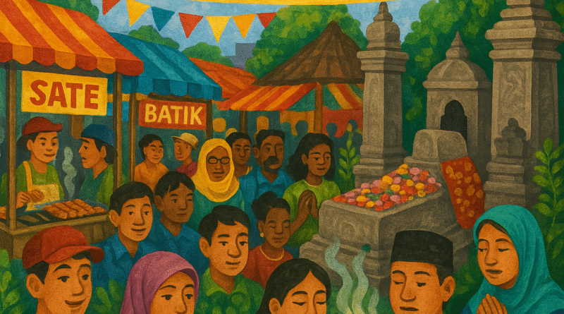 Festival ziarah di Magelang yang menampilkan keragaman budaya dan spiritualitas.