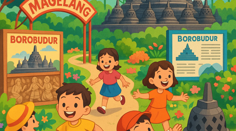 Wisata keluarga di Magelang dengan taman bermain edukatif